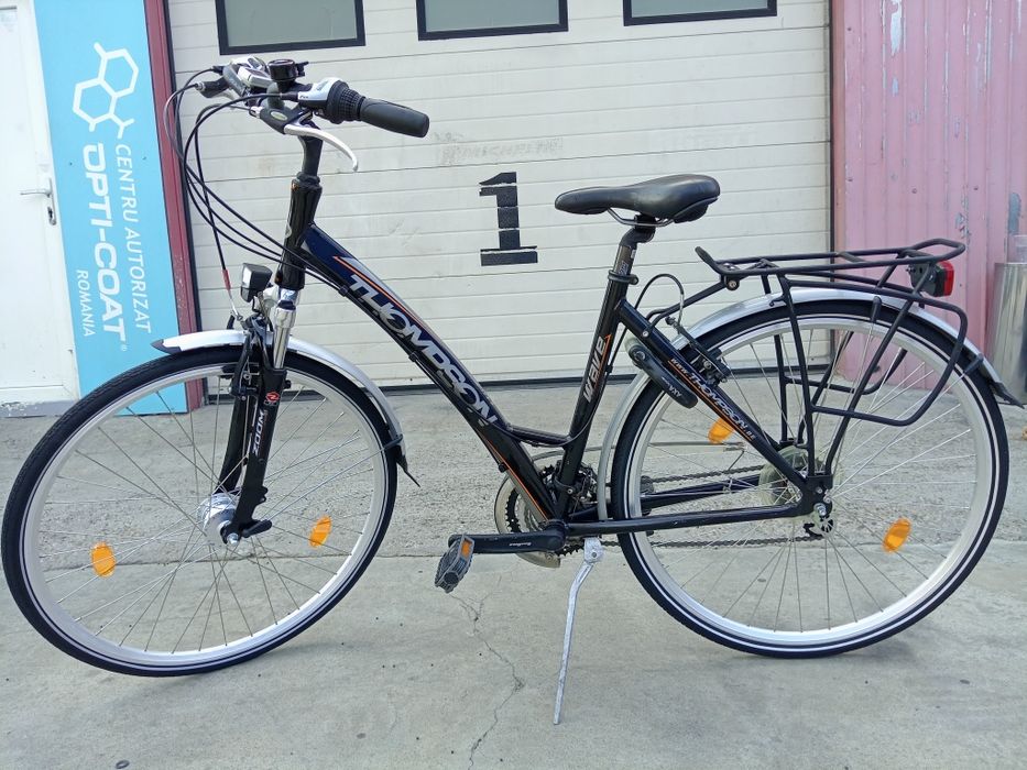 Vând bicicleta Thompson din aluminiu pentru damă