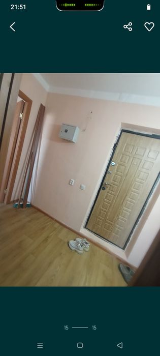 Продаётся двух комнатная квартира