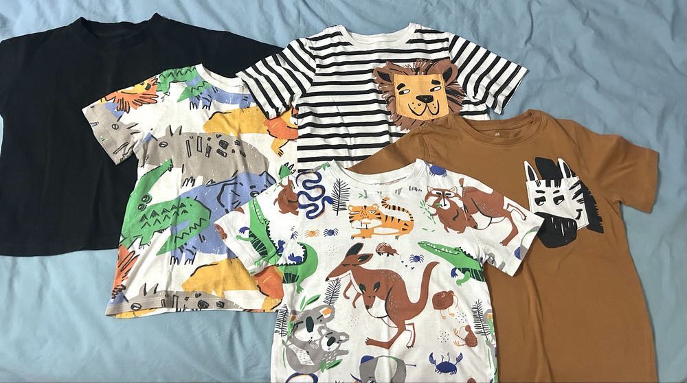 Лот детски летни дрехи момче 5-6 години