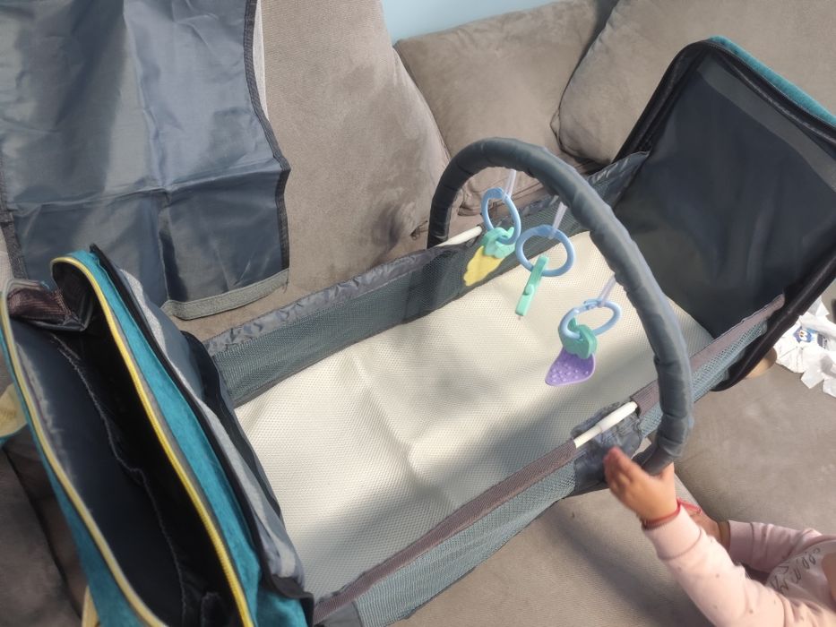 Бебешка раница с легло