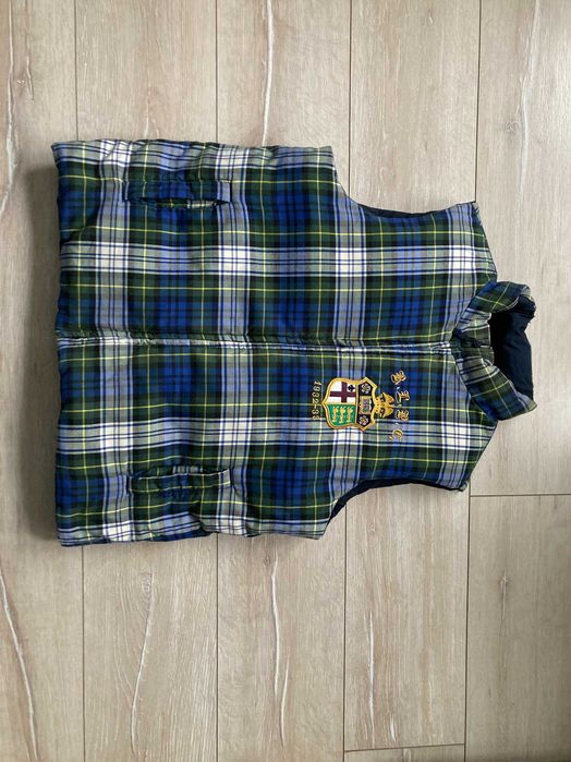 POLO by Ralph Lauren двулицев пухен елек грейка пух размер М