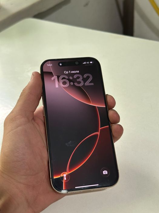 iphone 16 pro 256гб золотой цвет идеал