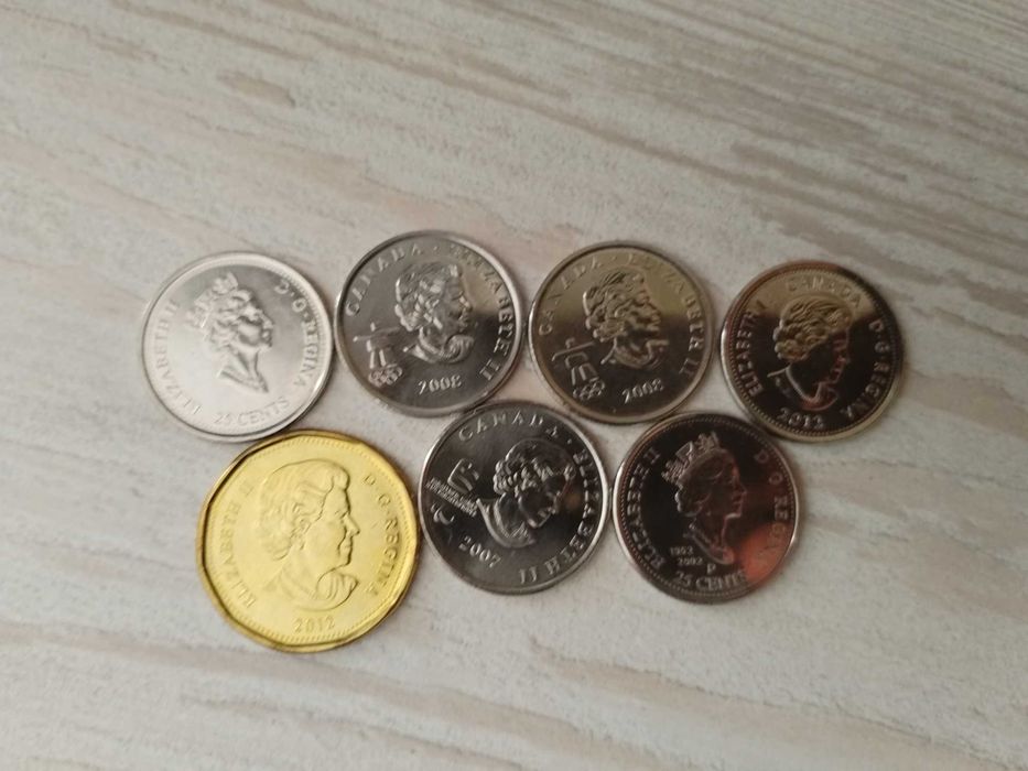Лот юбилейни монети Канада