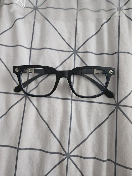 Ochelari chrome hearts mat black argintiu