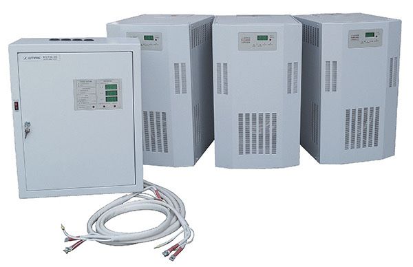 Стабилизатор напряжения 380В SAAB латерний TNS150K stabilizator