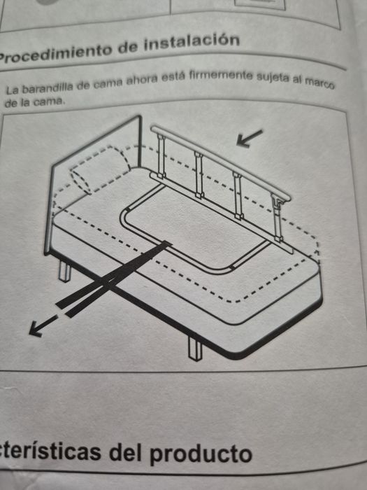 Bara protectie  asistată  pentru pat