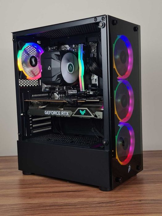 Нов | Ryzen 7 5700 | RTX 3070 | 16 GB RAM | NVMe | Геймърски