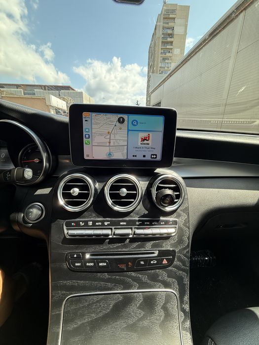 CarPlay/Android Auto модул + монтаж за Mercedes S/C/A/GLC/B/… и други