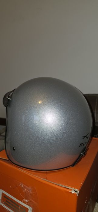 Casca moto scuter Apro Boston gri mărime XL noua