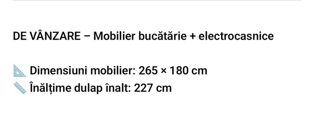 Mobila de bucătărie din lemn masiv