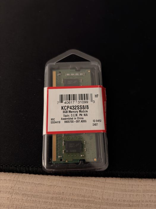 RAM Laptop SODIMM Kingston 8GB DDR4 3200MHz