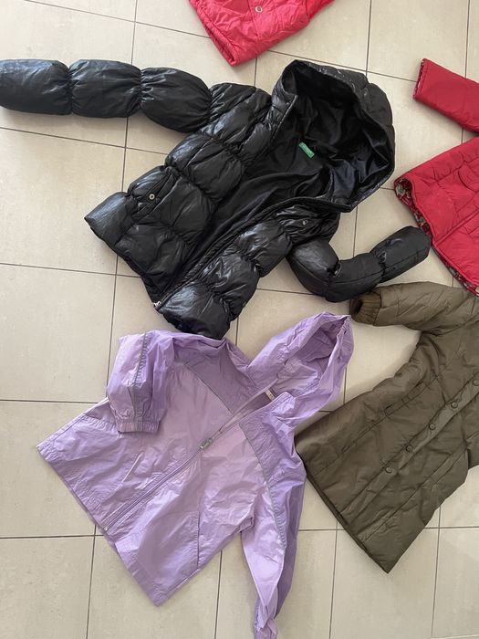 Яке,блузки,клин Lui Joe;Бенетон/Benetton;Okaidi,жилетка Roxy-140/146