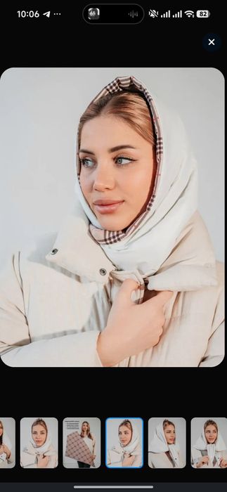 Платок TOGSTORE молочный