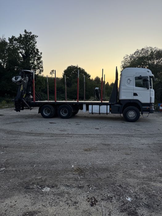 Camion forestier Scania