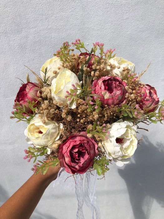 Нежен булчински букет