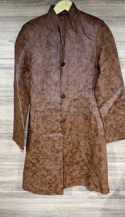 Кожаный Сюртук М Л S