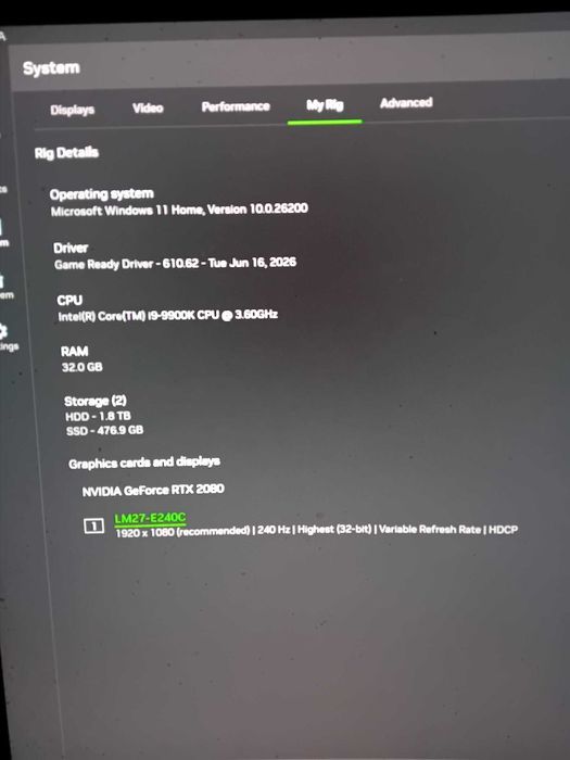 msi trident x i9-9900k vand sau schimb cu sistem audio