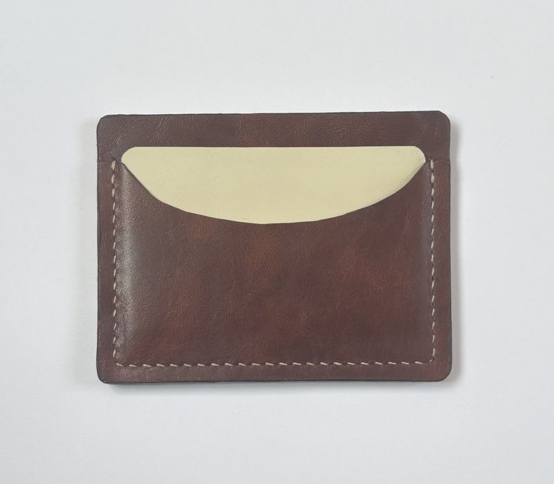 Port card piele naturala