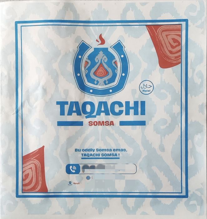 SOMSA uchun sifatli qog'oz paket. Качественные бумажные пакеты