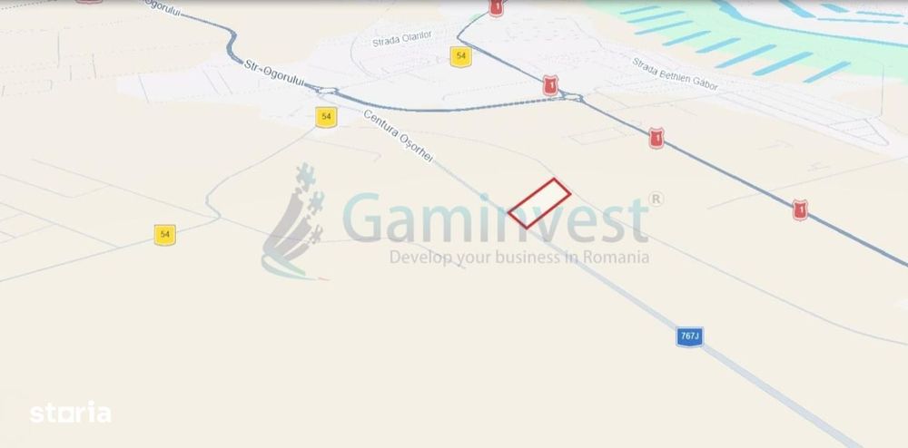 Teren intravilan de vanzare in Oradea, zona Ogorului, Gaminvest, V4588