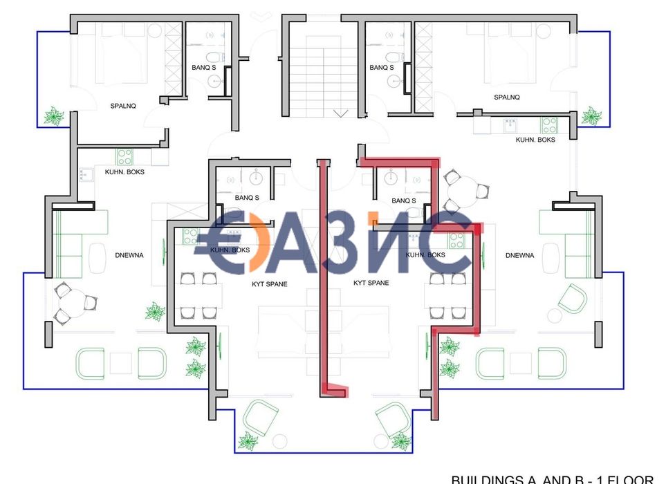 Продава се Едностаен апартамент в Бургас, Сарафово - 47 кв.м за 992 €/кв.м - Снимка #11