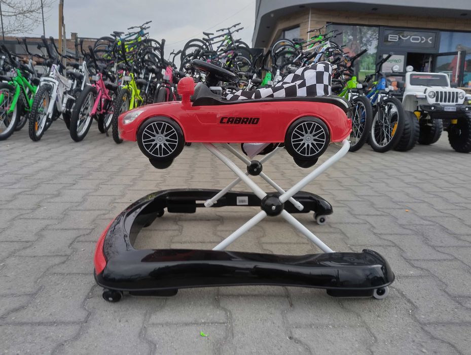 CANGAROO Проходилка CABRIO червен