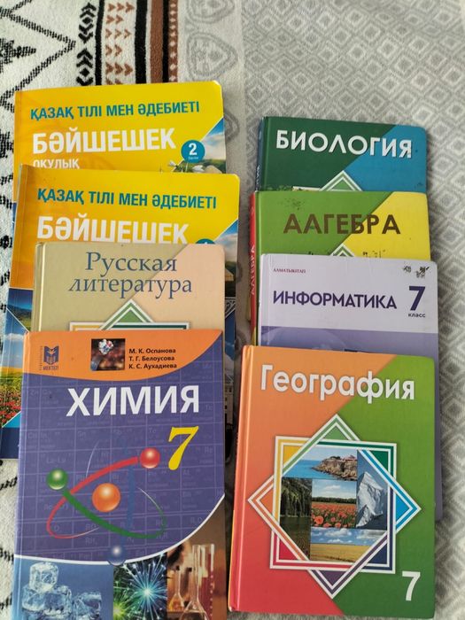 Школьные книги за 7 класс