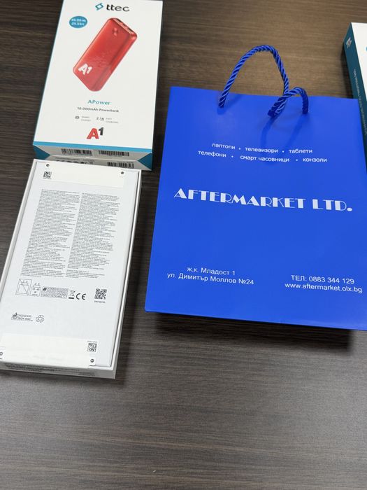 ^^^ЗАПЕЧАТАН 128GB Samsung A37 5G Гаранция А1 Black