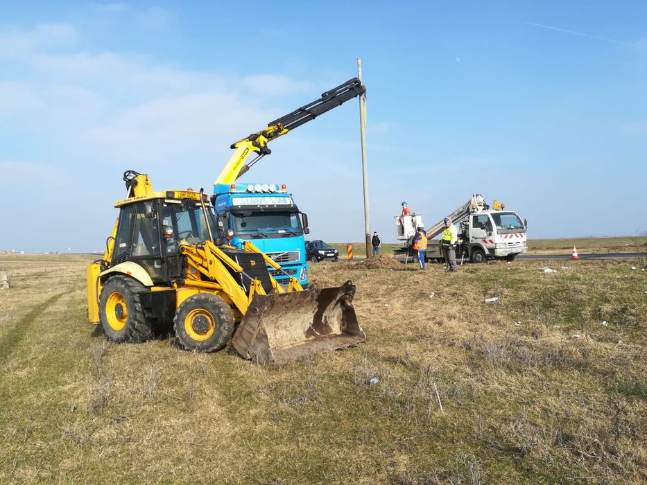 Buldoexcavator excavator bobcat fose septice