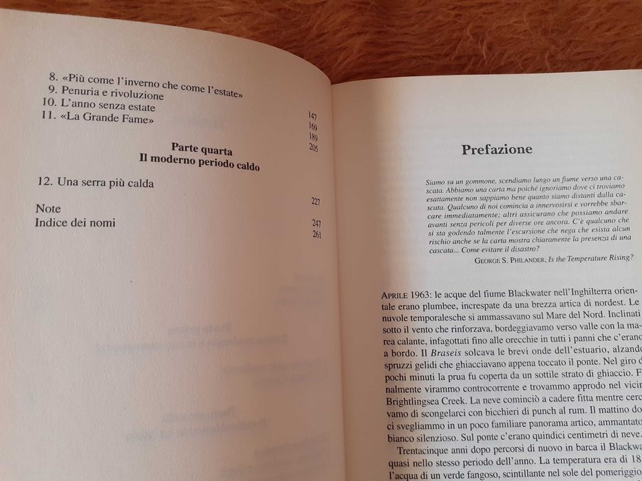 Книга на италиански La rivoluzione del clima