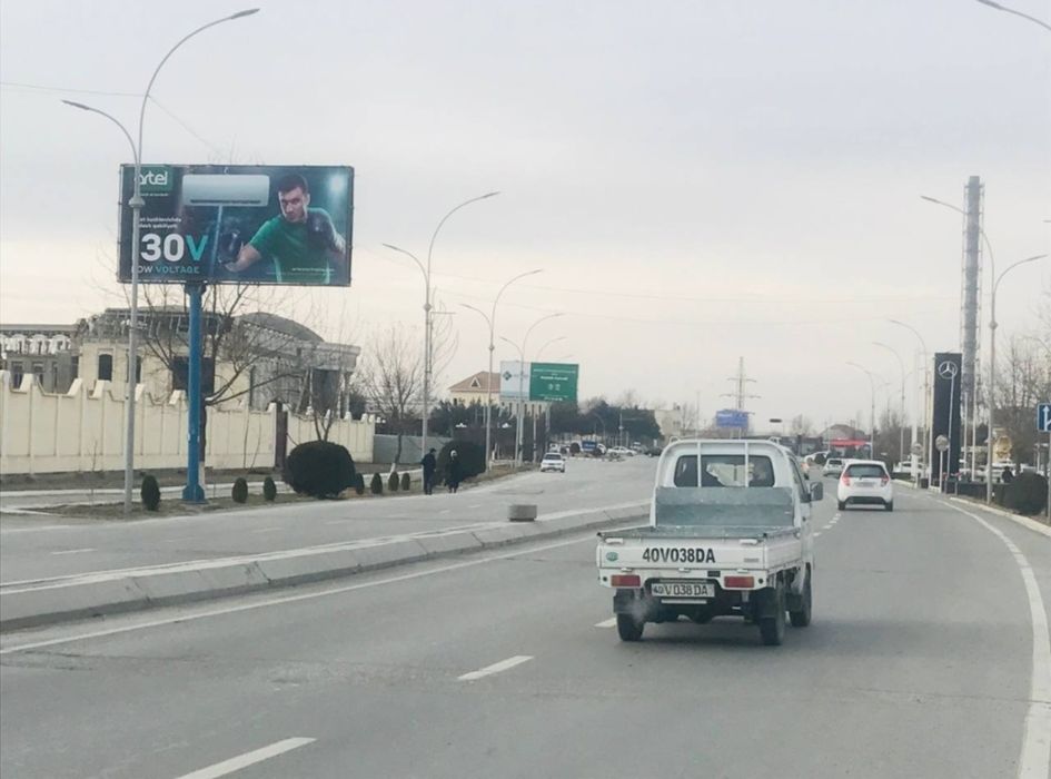 Билбордларда реклама //Самарканд //наружная реклама