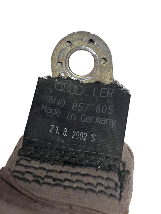 Centura De Siguranta Dreapta Spate Audi A4 Convertible 8H7, B6, 8He,