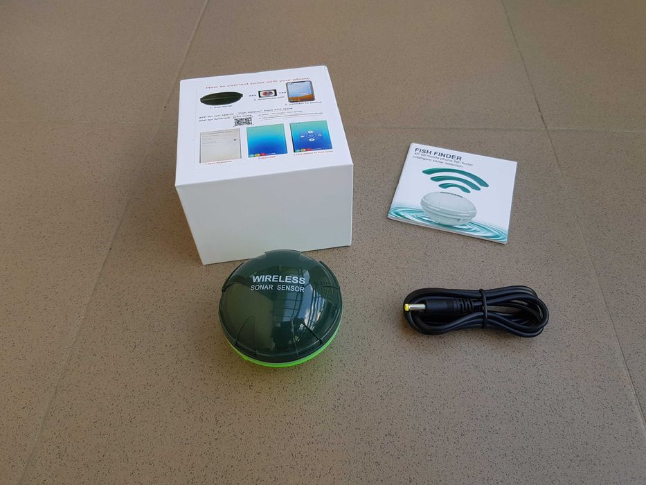 Sonar wireless, pe telefon, fish finder, undita, pescuit