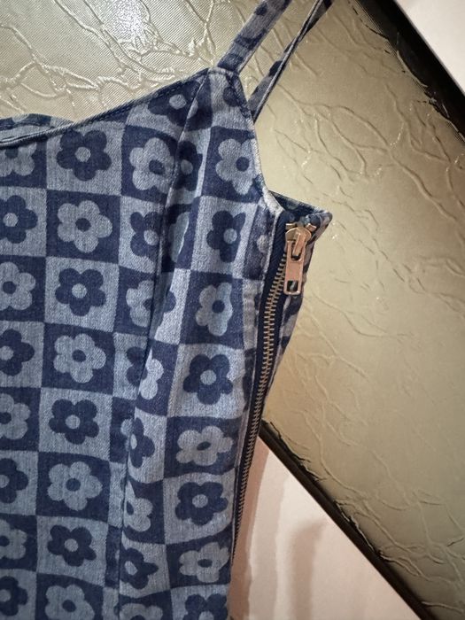 Дънкова къса рокля