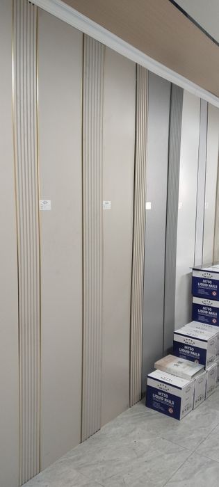 Бамбук панель тв зона шпон панель и лувери