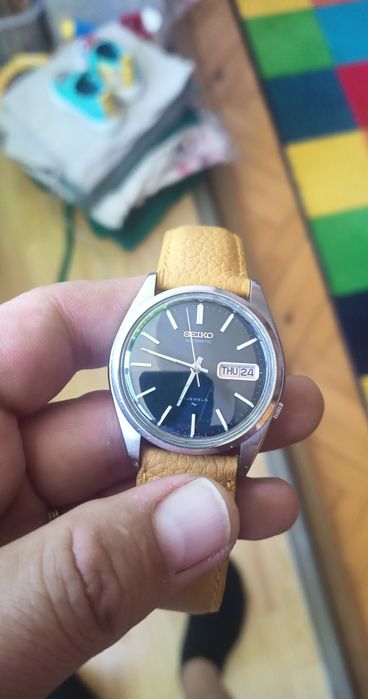 Ceas Seiko automatic blue cca. 1980