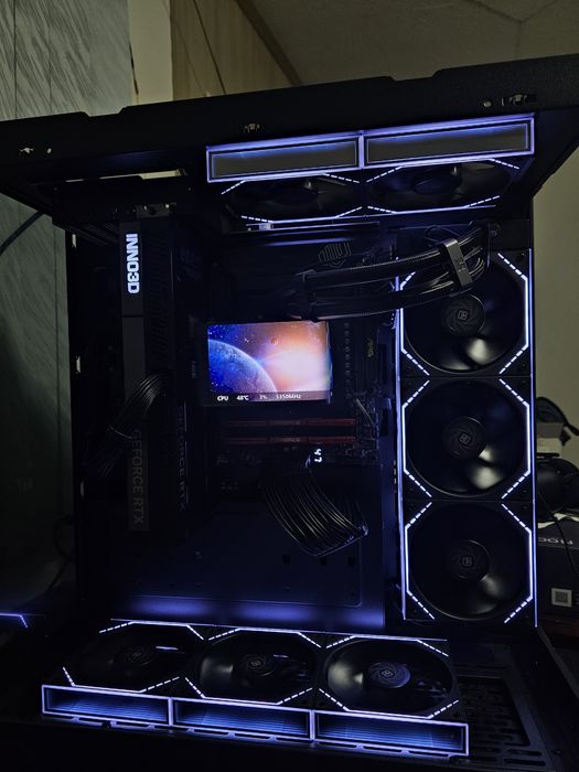 НОВ / RYZEN 9 9900X3D / 5080 / 64GB DDR5 / 2TB NVME