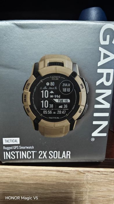 Ceas garmin instinct 2x solar tactica edition