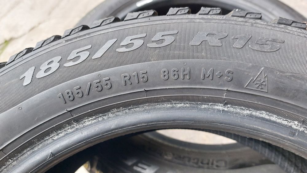 Зимни гуми 185/55/15 Pirelli Winter Cinturato 2 броя