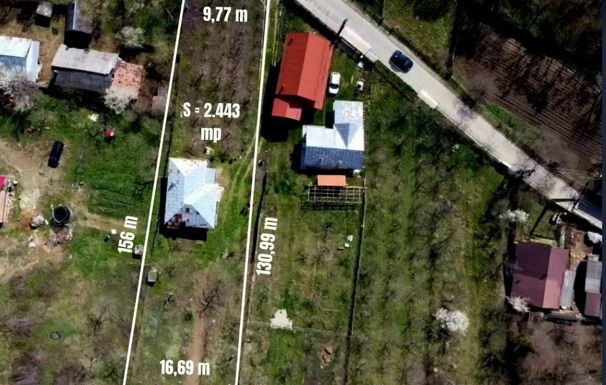 Casă cu teren de vânzare