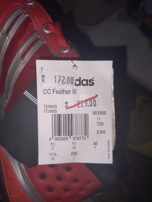 Adidas CC Feather 3 Red Roland