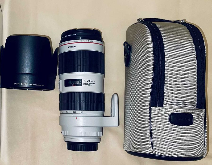Canon EF 70-200mm f/2.8L IS III USM – Stare excelentă, ca nou