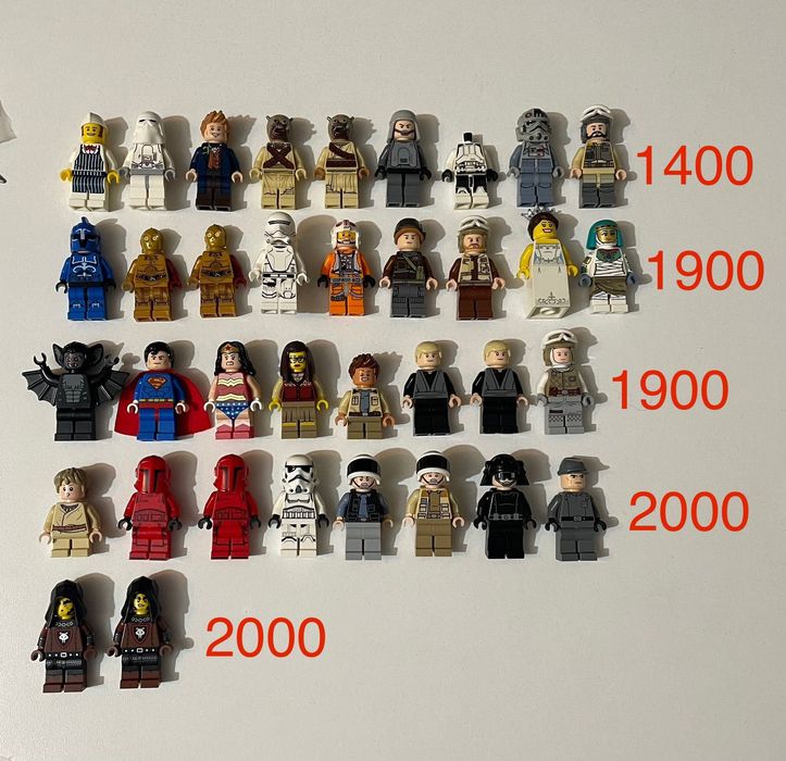 лего минифигурки