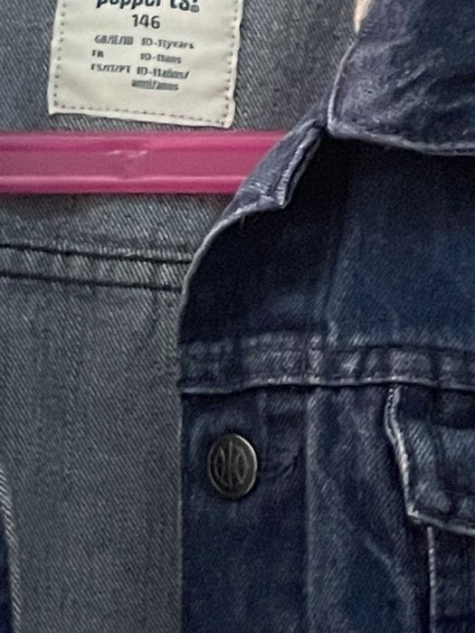 Детско яке дънково