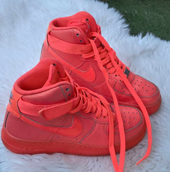 Nike Air Force 1 Hight Hot lava оригинални дамски сникърси 37.5