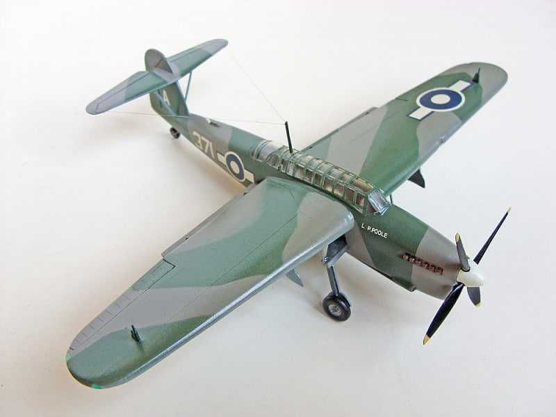 Сборная модель самолета Фэйри Барракуда﻿ (ВЭ, 1/72).