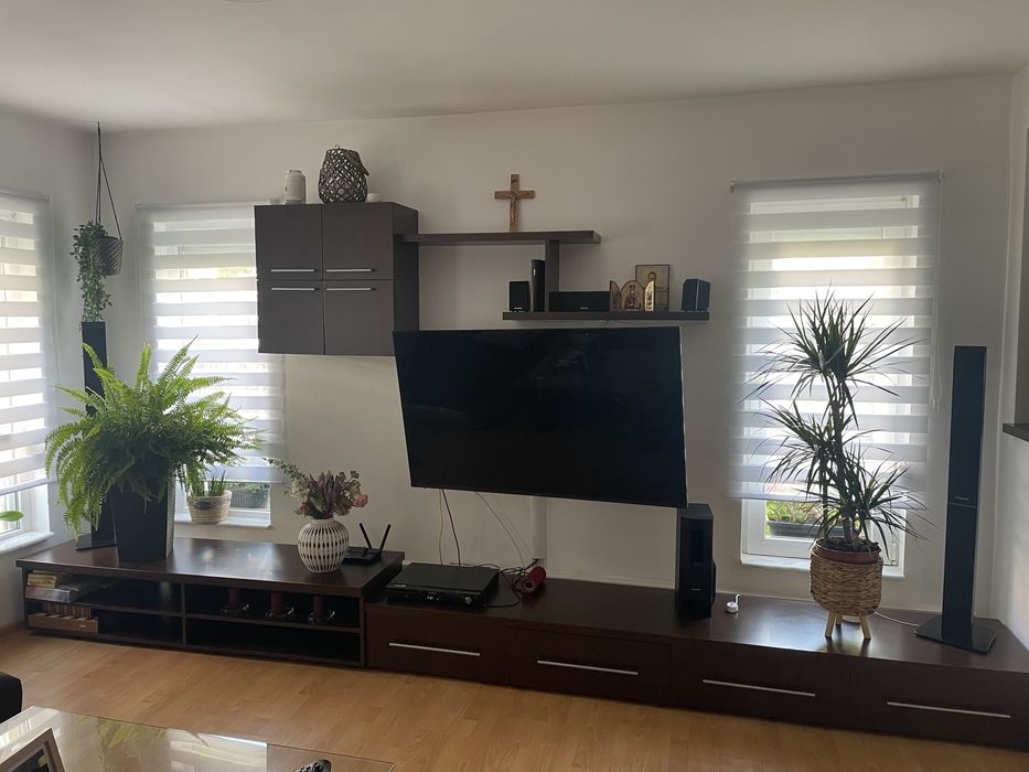 Mobila living culoare wenge