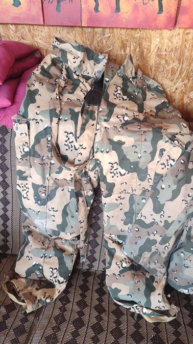 продам камуфляж зимний б/у