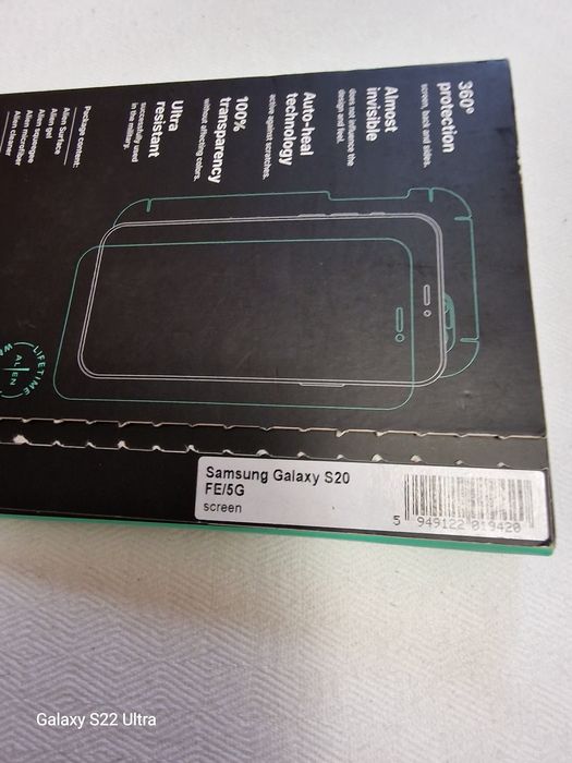 Folie transparentă aliensurface samsung S7 edge și samsung S 20 FE/5G