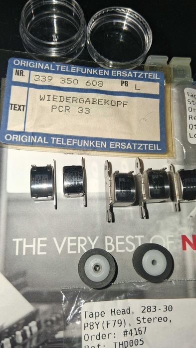 Capete Redare Inregistrare Casetofon Walkman